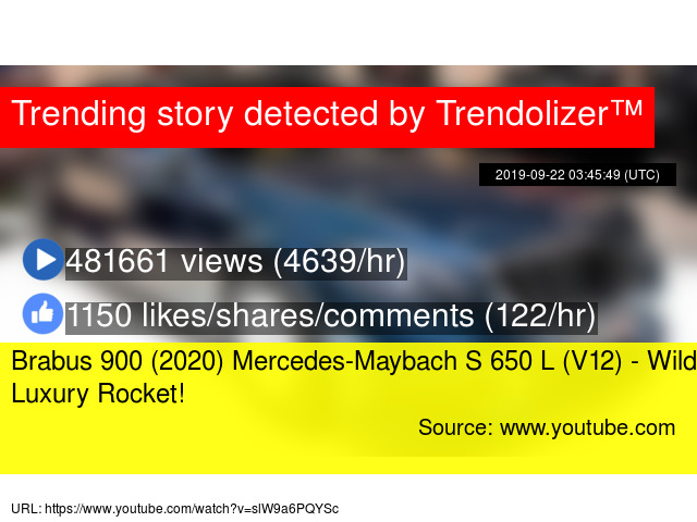 Brabus 900 2020 Mercedes Maybach S 650 L V12 Wild